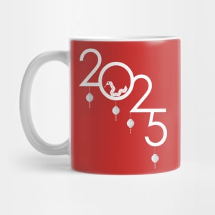 2025 Chinese New Year Origami Snake Mug